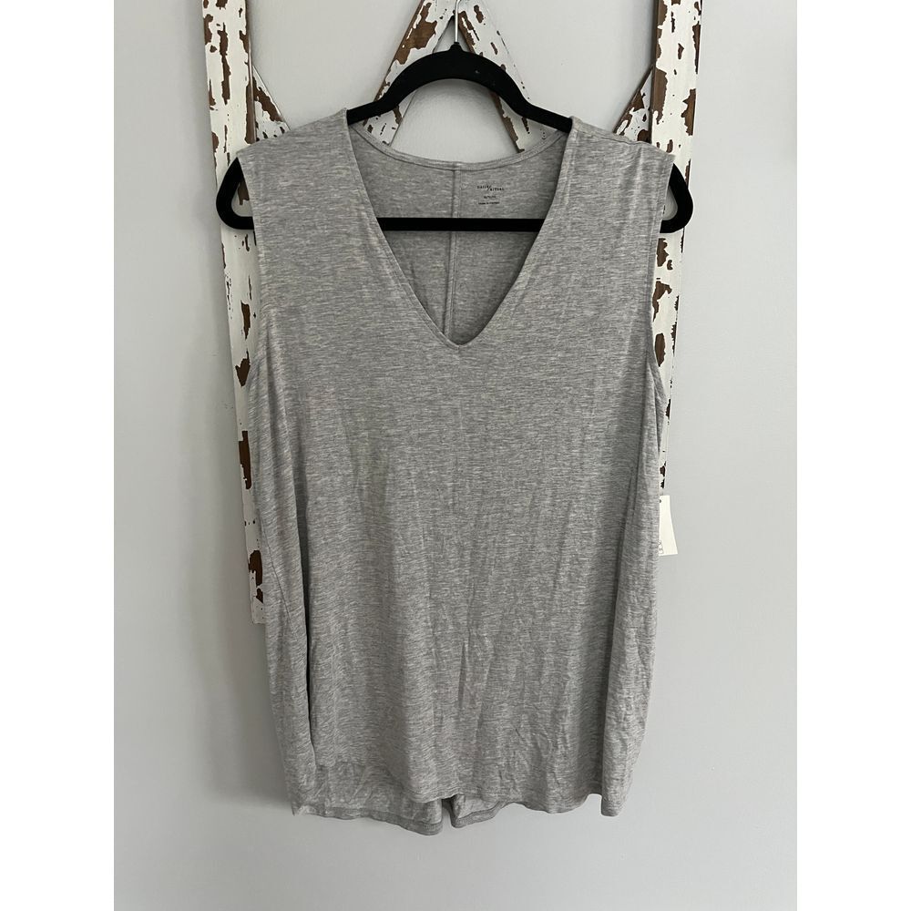 Daily Ritual Jersey V-neck Tank‎ Size XL NWT